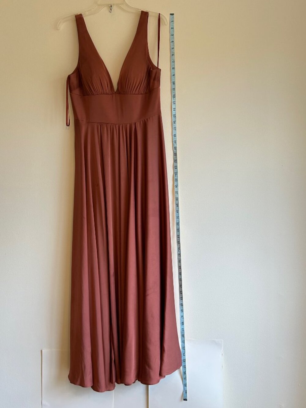 Cinderella Divine Sleeveless Auburn Dress - Picture 3 of 9